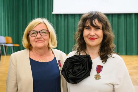 Wiesława Kwiatkowska i Agnieszka Rosa 