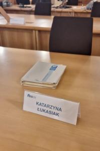 miejsce dr Łukasiak w pracowni naukowej HAEU